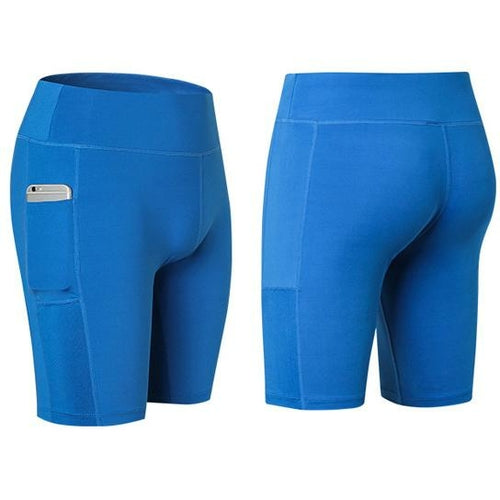 Load image into Gallery viewer, Yoga Shorts Stretchable With Phone Pocket