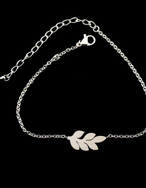 Load image into Gallery viewer, Delicate Stainless Steel Chain Gold Charm Bracelet