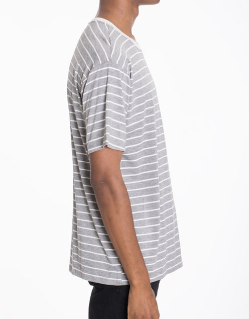 Load image into Gallery viewer, COTTON STRIPED TEE