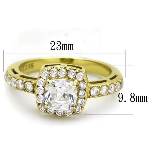 Load image into Gallery viewer, Women Stainless Steel Cubic Zirconia Rings TK1899