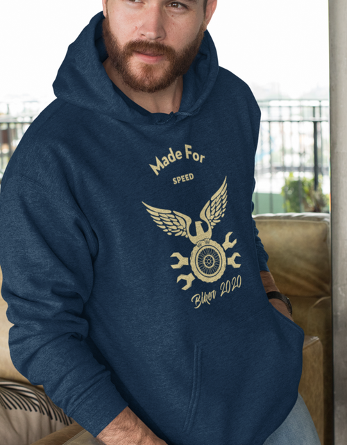 Load image into Gallery viewer, Made for Speed Hooded Sweatshirt