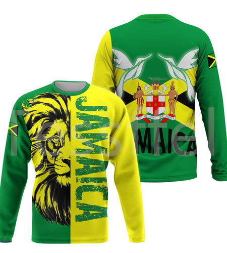 Tessffel County Flag Africa Jamaica King Emblem Lion NewFashion Tracksuit 3DPrint Men/Women Streetwear Pullover Funny Hoodies A2