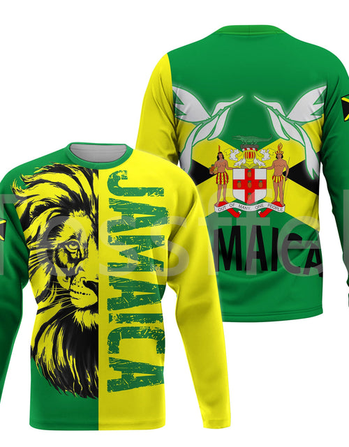 Load image into Gallery viewer, Tessffel County Flag Africa Jamaica King Emblem Lion NewFashion Tracksuit 3DPrint Men/Women Streetwear Pullover Funny Hoodies A2
